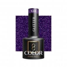 OCHO NAILS long-lasting hybrid nail polish for manicure GLITTER G14, 5 g.