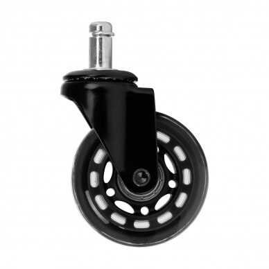 Spare chair casters ROLL SPEED BLACK, 5 pcs. 2