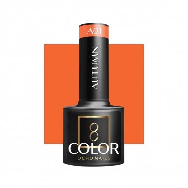 Стойкий гибридный лак для маникюра OCHO NAILS ОСЕНЬ А01, 5г