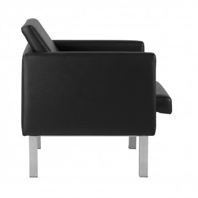 GABBIANO waiting chair BM18011, black 3