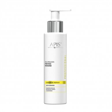 APIS CERAMIDE REPAIR oil emulsion for face massage with ceramides, 150 ml