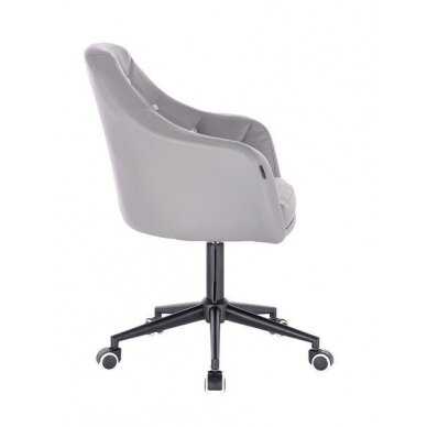 Beauty salons and beauticians stool HR830, gray eco-leather 2