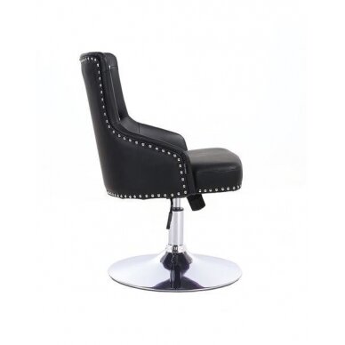 Beauty salons and beauticians stool HR654CN, black eco-leather 1