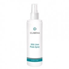 CLARENA PODO LINE 20% urea spray for quick preparation of feet for pedicure procedure, 200 ml