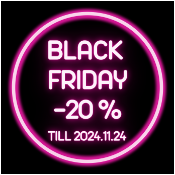 BLACK FRIDAY черные скидки -20%!