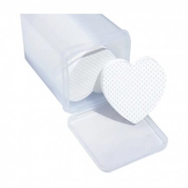 Disposable non-fluffing sheets for manicure in a box for removing adhesive, 200 pcs. 2