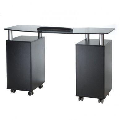 Professional manicure table BD-3453, black color 1