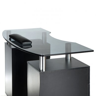 Professional manicure table BD-3453, black color 3