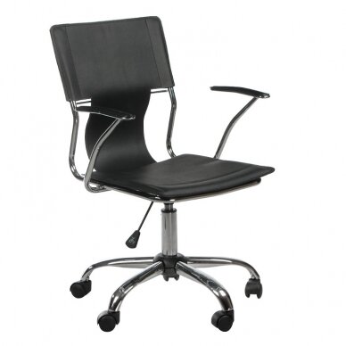 Reception, office chair CorpoComfort BX-2015, black color