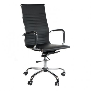 Reception, office chair CorpoComfort BX-2035, black color