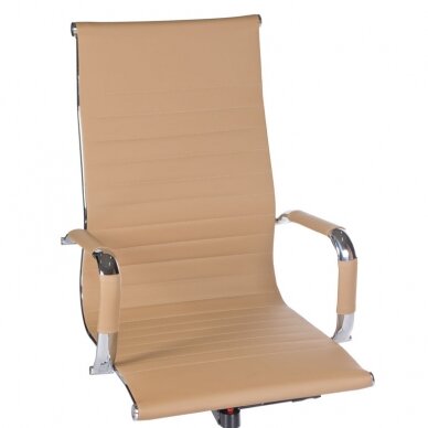 Reception, office chair CorpoComfort BX-2035, light brown color 1