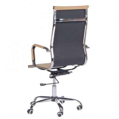 Reception, office chair CorpoComfort BX-2035, light brown color 2