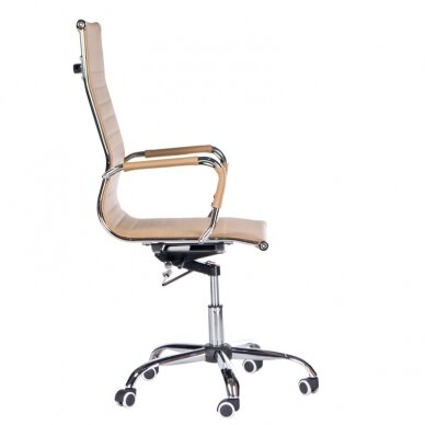 Reception, office chair CorpoComfort BX-2035, light brown color 3