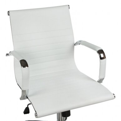 Reception, office chair CorpoComfort BX-5855, white color 1