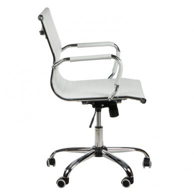 Reception, office chair CorpoComfort BX-5855, white color 3