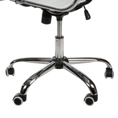 Reception, office chair CorpoComfort BX-5855, white color 5