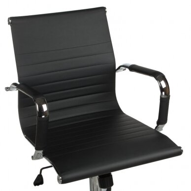 Reception, office chair CorpoComfort BX-5855, black color 1