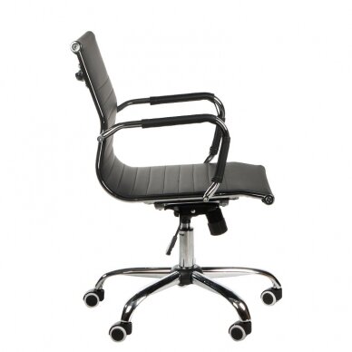 Reception, office chair CorpoComfort BX-5855, black color 2