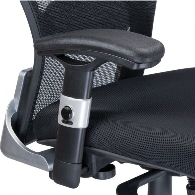 Reception, office chair CorpoComfort BX-4032EA, black color 4