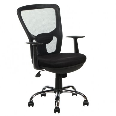 Reception, office chair CorpoComfort BX-4032EA, black color