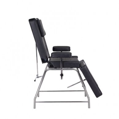 Professional bed-lounger for tattoo salons BD-3602, black color 3