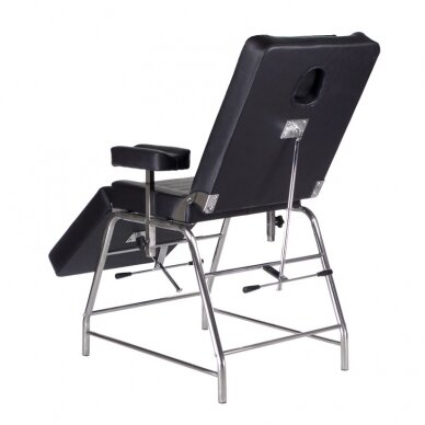 Professional bed-lounger for tattoo salons BD-3602, black color 5