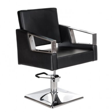 Professional hairdressing chair ARTURO 3936A, black color