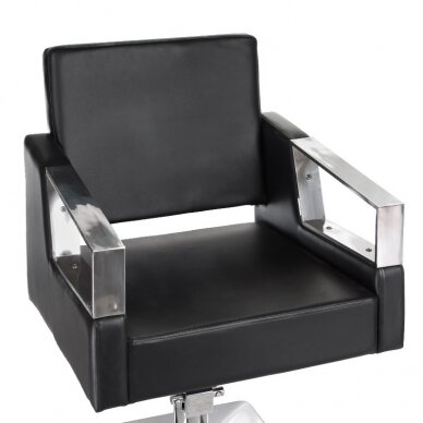 Professional hairdressing chair ARTURO 3936A, black color 1