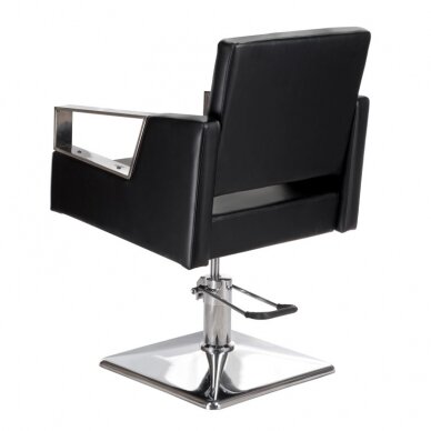 Professional hairdressing chair ARTURO 3936A, black color 4