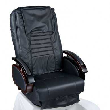 Profesionali elektrinė podologinė kėdė pedikiūro procedūroms su masažo funkcija BR-3820D, juodos spalvos 2