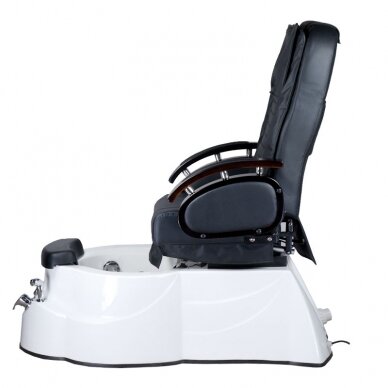 Profesionali elektrinė podologinė kėdė pedikiūro procedūroms su masažo funkcija BR-3820D, juodos spalvos 7