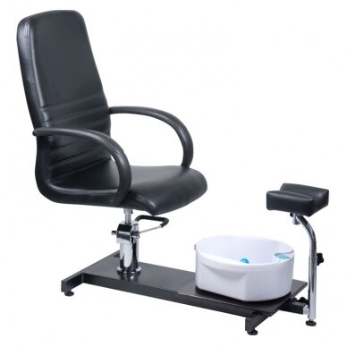 Professional hidraulic chair for podological treatment for beauticians BW-100, black color