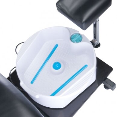 Professional hidraulic chair for podological treatment for beauticians BW-100, black color 3