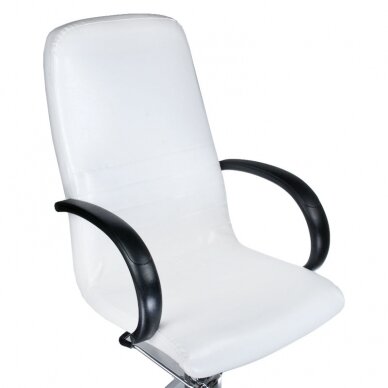 Professional hidraulic chair for podological treatment for beauticians BW-100, white color 7