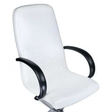 Profesionali hidraulinė pedikiūro kėdė kosmetologams su masažine vonele BW-100, baltos spalvos 7