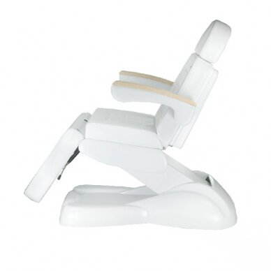 Professional electric podiatry chair for pedicure procedures BG-273C, white color 6