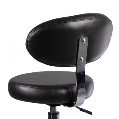 Professional master chair for beauticians and beauty salons BD-9934, black color 1