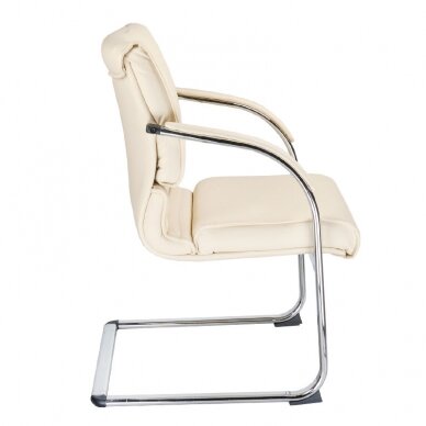 Conference chair CorpoComfort BX-3339B, cream color 2