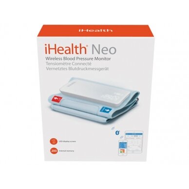 IHEALTH NEO kraujospūdžio matuoklis BP5S 4