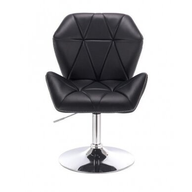 Professional eco leather master chair with stable base HR212, black 1