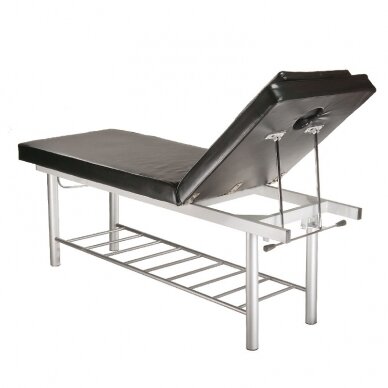 Professional stationary massage table BW-218, black color 1