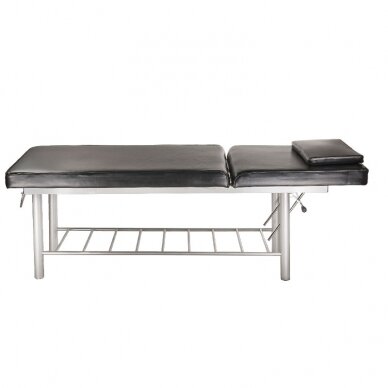 Professional stationary massage table BW-218, black color 2