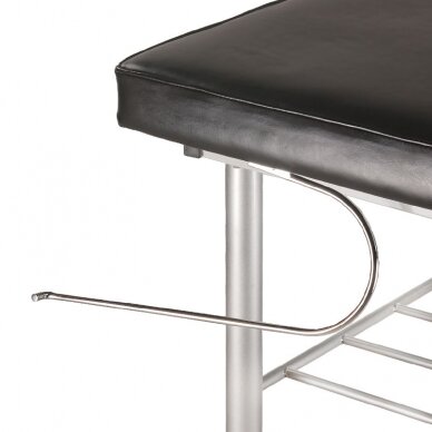 Professional stationary massage table BW-218, black color 4