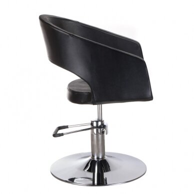 Professional hairdressing chair BH-8821, black color 2