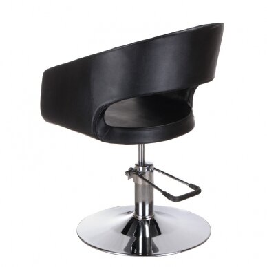 Professional hairdressing chair BH-8821, black color 3