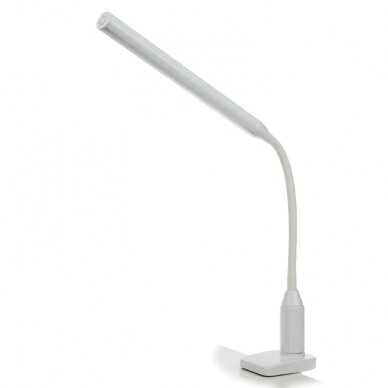 Professional cosmetology table lamp LED 6W CLIP BC-8236C, white color