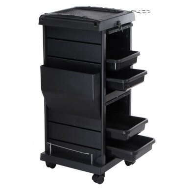 Professional hairdresser's trolley with 2 lockable compartments NG-ST006 1