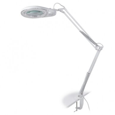 Professional cosmetology lamp BN-205-CLIP attached to the surfaces, white color