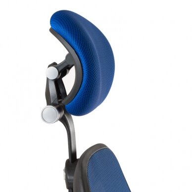 Reception, office chair CorpoComfort BX-4144, blue color 6