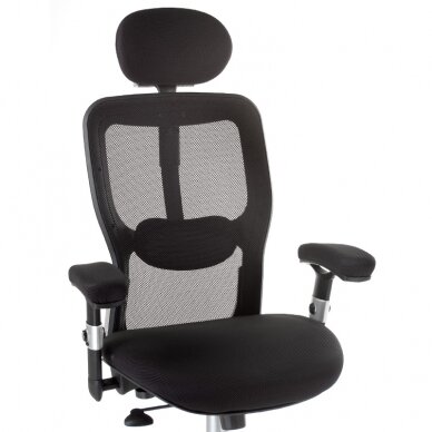 Reception, office chair CorpoComfort BX-4147, black color 1